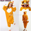 [22 Styles] Unicorn Monokuma Brown Bear Blue Shark Sloth Pajamas Pokemon Lemur Animal Kigurumi Onesies Cosplay