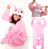 [22 Styles] Unicorn Monokuma Brown Bear Blue Shark Sloth Pajamas Pokemon Lemur Animal Kigurumi Onesies Cosplay