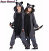 [22 Styles] Unicorn Monokuma Brown Bear Blue Shark Sloth Pajamas Pokemon Lemur Animal Kigurumi Onesies Cosplay