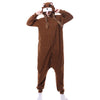 [22 Styles] Unicorn Monokuma Brown Bear Blue Shark Sloth Pajamas Pokemon Lemur Animal Kigurumi Onesies Cosplay