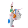 kids adults cosplay halloween party jumpsuit costumes inflatable dinosaur unicorn anime fancy dress clothing for men