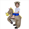 kids adults cosplay halloween party jumpsuit costumes inflatable dinosaur unicorn anime fancy dress clothing for men