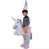 kids adults cosplay halloween party jumpsuit costumes inflatable dinosaur unicorn anime fancy dress clothing for men