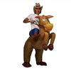 kids adults cosplay halloween party jumpsuit costumes inflatable dinosaur unicorn anime fancy dress clothing for men