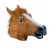 Horse Head Mask Party Essential Halloween Costume Theater  Novelty Latex Horse Mask Many Animal Costume Party Tool Mask