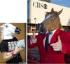 Horse Head Mask Party Essential Halloween Costume Theater  Novelty Latex Horse Mask Many Animal Costume Party Tool Mask