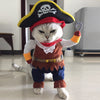 Pet Clothes Cosplay Pirate Dogs Cat Halloween Cute Costume Clothing Comfort