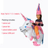 Inflatable  Unicorn Costumes Carnaval Princess Outfit Purim Party Fancy Dress Halloween Costumes for Kids Women Men Adult