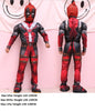 superhero cosplay Muscle deadpool halloween costumes for kids girls boys children with mask onesie red Carnival avengers Fancy