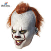 Stephen King's It Pennywise Mask Latex Halloween Scary Mask Cosplay Clown Party Mask Prop