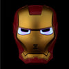 LED Glowing Super Hero Mask The Avengers Spiderman Captain America Iron Man Hulk Batman Party Cosplay Halloween Mask Toy