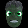 LED Glowing Super Hero Mask The Avengers Spiderman Captain America Iron Man Hulk Batman Party Cosplay Halloween Mask Toy