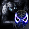 LED Glowing Super Hero Mask The Avengers Spiderman Captain America Iron Man Hulk Batman Party Cosplay Halloween Mask Toy