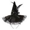 Halloween headband with small witch hat halloween head circle for children and adult