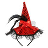 Halloween headband with small witch hat halloween head circle for children and adult