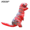 T-Rex Costumes Dinosaur Fancy Dress Adult Kid Men Women Blowup Halloween Jurassic World T Rex Cosplay Outfits