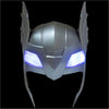 LED Mask Super hero Hulk/American captain/Iron Man/Spiderman/Batman Crazy Rubber Party Halloween Costume Mask Children &Adult