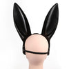 Fashion PVC Women Girl Party Cosplay Rabbit Ears Mask Sexy Long Ears Carnival Mask Halloween
