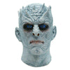 Movie Game of Thrones Night King Mask Halloween Realistic Scary Cosplay Costume Latex Party Mask Adult Zombie Props