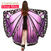 Butterfly Wings Pashmina Shawl Scarf Nymph Pixie Poncho Costume Accessory 70925