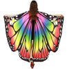 Butterfly Wings Pashmina Shawl Scarf Nymph Pixie Poncho Costume Accessory 70925