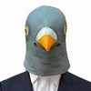 2017 Hot Creepy Pigeon Head Mask 3D Latex Prop Animal Cosplay Costume Party Halloween Free shipping
