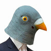 2017 Hot Creepy Pigeon Head Mask 3D Latex Prop Animal Cosplay Costume Party Halloween Free shipping