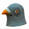 2017 Hot Creepy Pigeon Head Mask 3D Latex Prop Animal Cosplay Costume Party Halloween Free shipping