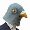 2017 Hot Creepy Pigeon Head Mask 3D Latex Prop Animal Cosplay Costume Party Halloween Free shipping