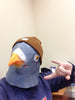 2017 Hot Creepy Pigeon Head Mask 3D Latex Prop Animal Cosplay Costume Party Halloween Free shipping