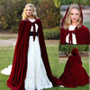 Unisex Mantle Hooded Cloak Coat Wicca Robe Medieval Cape Shawl Halloween Cosplay Party Witch Wizard Costumes