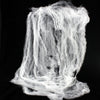 Halloween Scary Party Scene Props White Stretchy Cobweb Spider Web Horror Halloween Decoration For Bar Haunted House