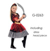 Halloween Carnival Party Costume for Girl Girls Kids Children Pirate Costumes Fantasia Infantil Cosplay Clothing