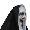 The Nun Horror Mask Cosplay Valak Scary Latex Masks With Headscarf Full Face Helmet Halloween Party Props 2018 Drop Shipping