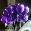 10pcs Black Latex Balloons 10 inch Latex Helium Balloons Inflatable Wedding Decorations Air Balls Happy Birthday Party Balloons