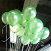 10pcs Black Latex Balloons 10 inch Latex Helium Balloons Inflatable Wedding Decorations Air Balls Happy Birthday Party Balloons