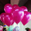 10pcs Black Latex Balloons 10 inch Latex Helium Balloons Inflatable Wedding Decorations Air Balls Happy Birthday Party Balloons