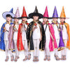 wizard capes with hat for kids birthday party Halloween Costumes - birthday party supplies - party favor
