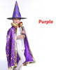 wizard capes with hat for kids birthday party Halloween Costumes - birthday party supplies - party favor