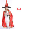 wizard capes with hat for kids birthday party Halloween Costumes - birthday party supplies - party favor