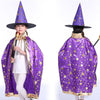 wizard capes with hat for kids birthday party Halloween Costumes - birthday party supplies - party favor