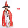 wizard capes with hat for kids birthday party Halloween Costumes - birthday party supplies - party favor
