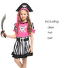 Halloween Carnival Party Costume for Girl Girls Kids Children Pirate Costumes Fantasia Infantil Cosplay Clothing