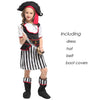 Halloween Carnival Party Costume for Girl Girls Kids Children Pirate Costumes Fantasia Infantil Cosplay Clothing