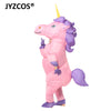 Inflatable  Unicorn Costumes Carnaval Princess Outfit Purim Party Fancy Dress Halloween Costumes for Kids Women Men Adult
