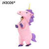 Inflatable  Unicorn Costumes Carnaval Princess Outfit Purim Party Fancy Dress Halloween Costumes for Kids Women Men Adult