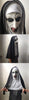 The Nun Horror Mask Cosplay Valak Scary Latex Masks With Headscarf Full Face Helmet Halloween Party Props 2018 Drop Shipping